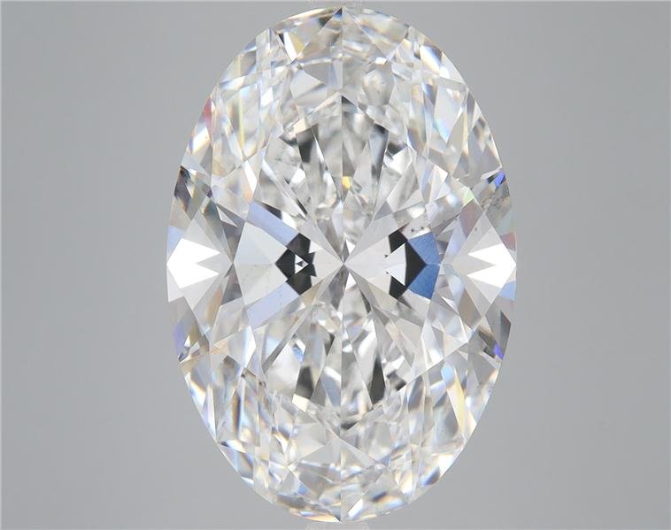 10.36ct F VS2 Rare Carat Ideal Cut Oval Lab Grown Diamond