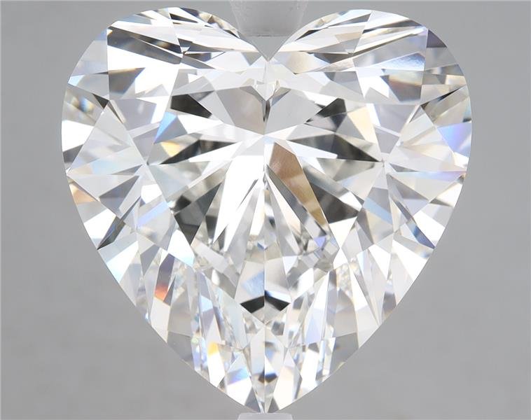 12.09ct F VVS2 Rare Carat Ideal Cut Heart Lab Grown Diamond