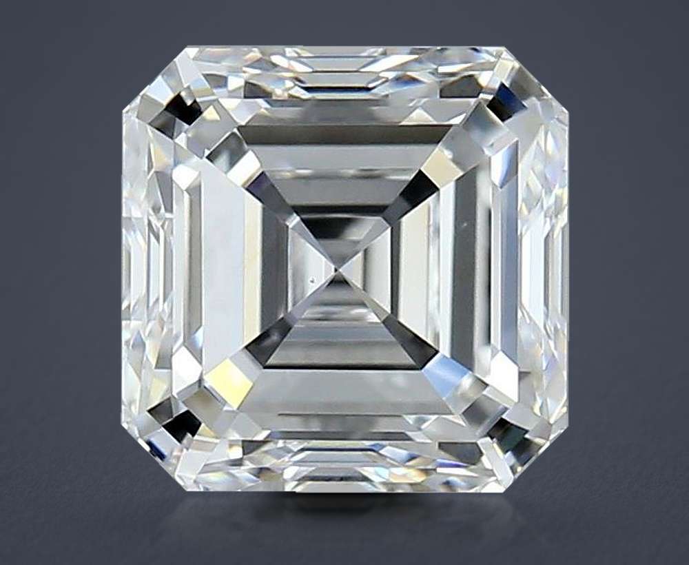2.00 Carat Asscher Natural Diamond
