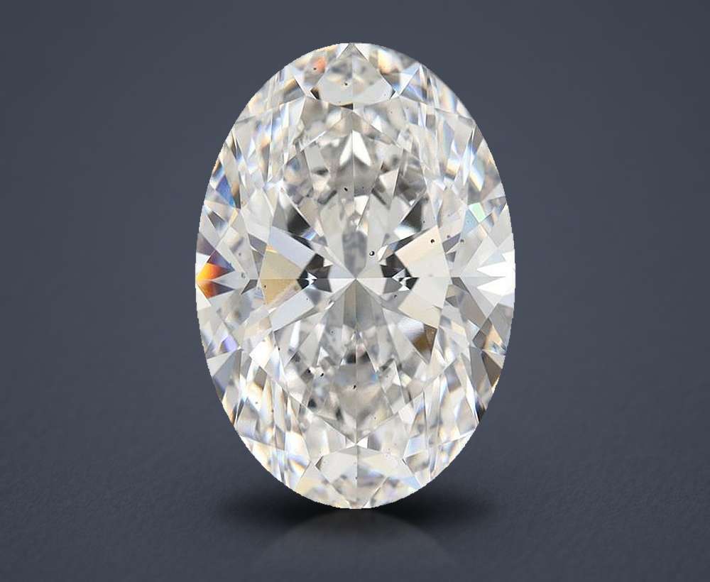 7.12 Carat Oval Lab Diamond