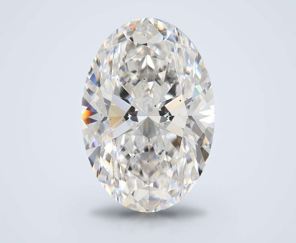 7.12 Carat Oval Lab Diamond