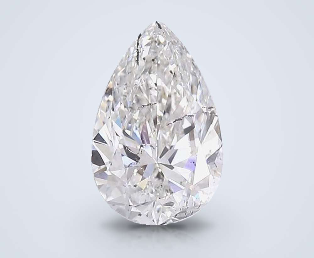 2.01 Carat Pear Natural Diamond