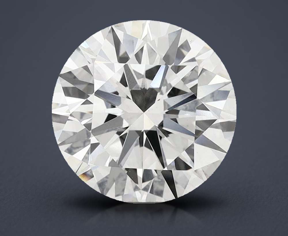 4.38 Carat Round Lab Diamond