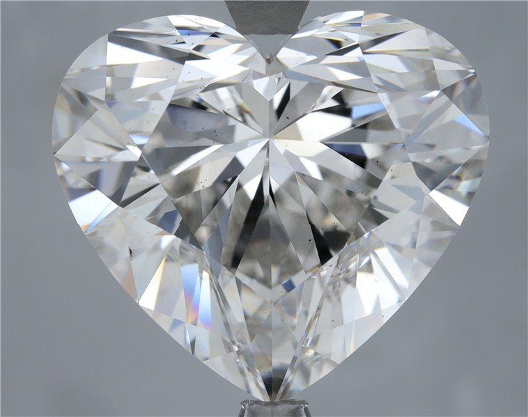 9.87ct G VS2 Rare Carat Ideal Cut Heart Lab Grown Diamond