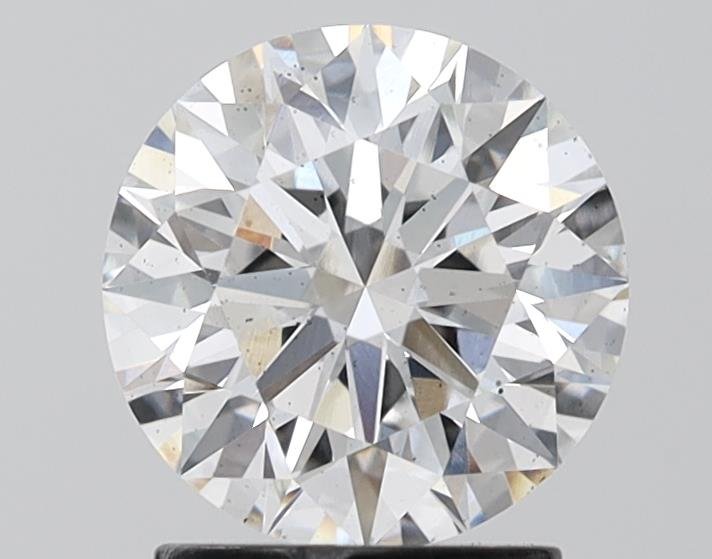 1.76ct E SI1 Rare Carat Ideal Cut Round Lab Grown Diamond