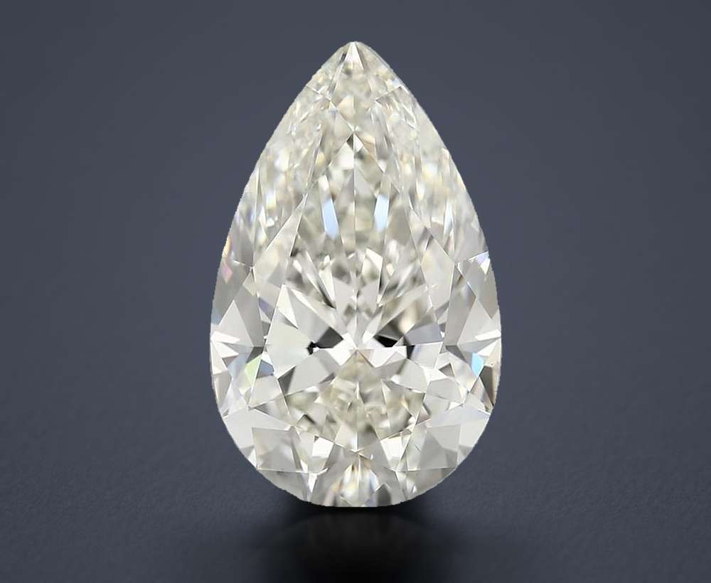 10.06 Carat Pear Natural Diamond