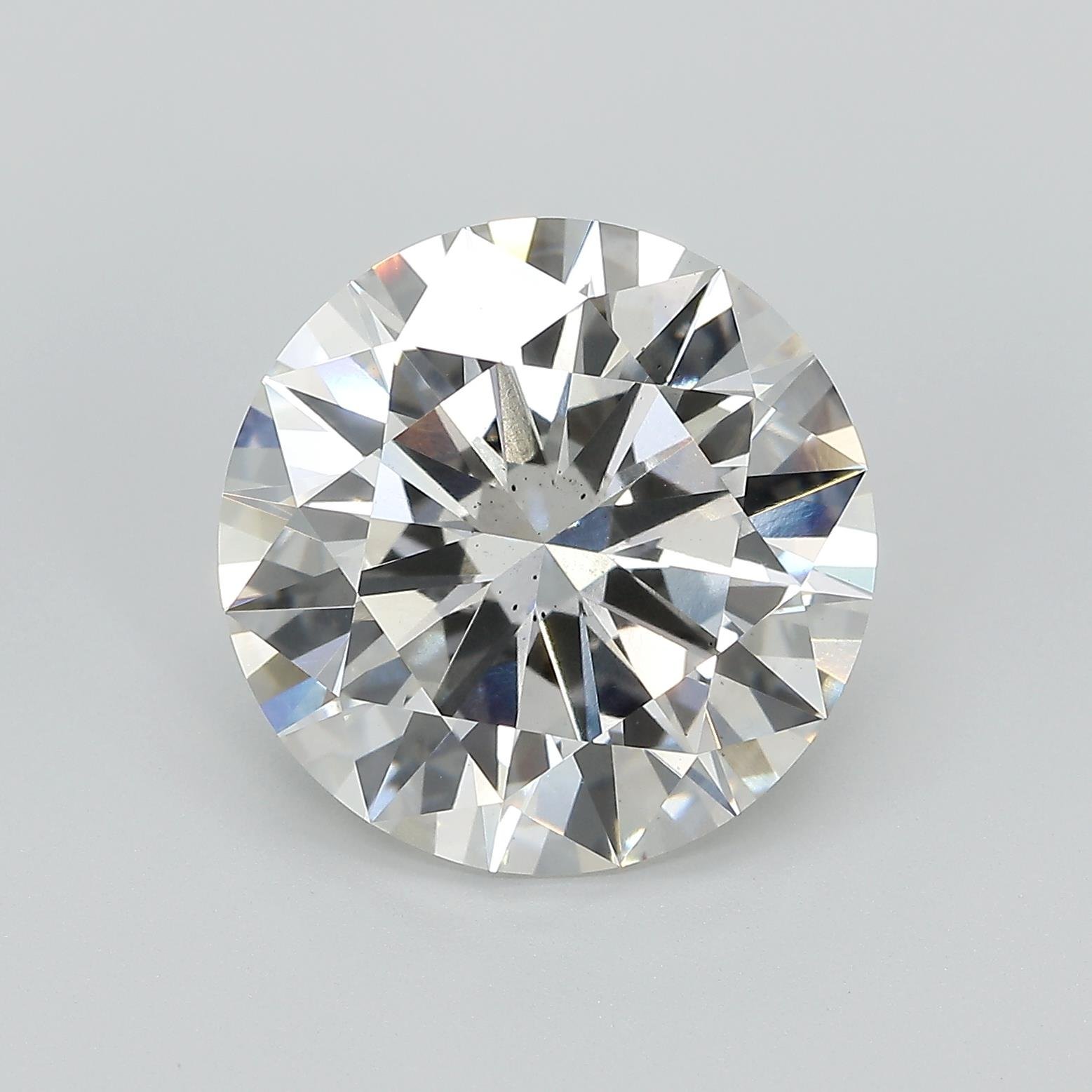 8.11ct H SI1 Excellent Cut Round Lab Grown Diamond