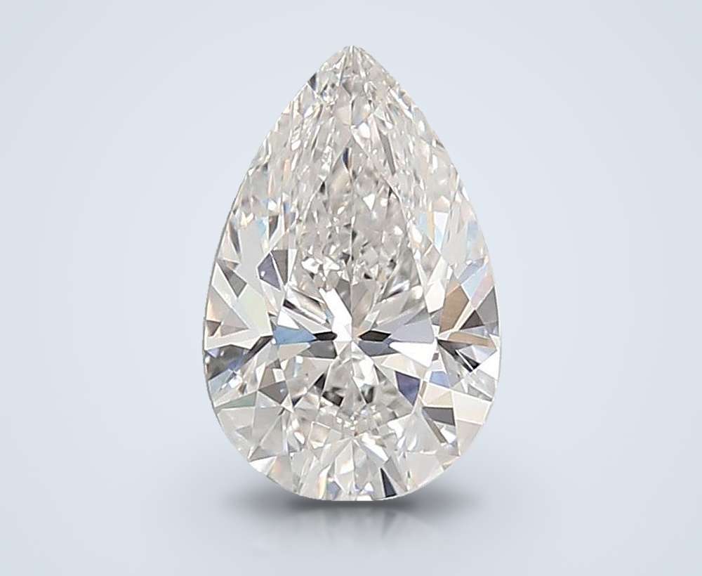 3.25 Carat Pear Lab Diamond
