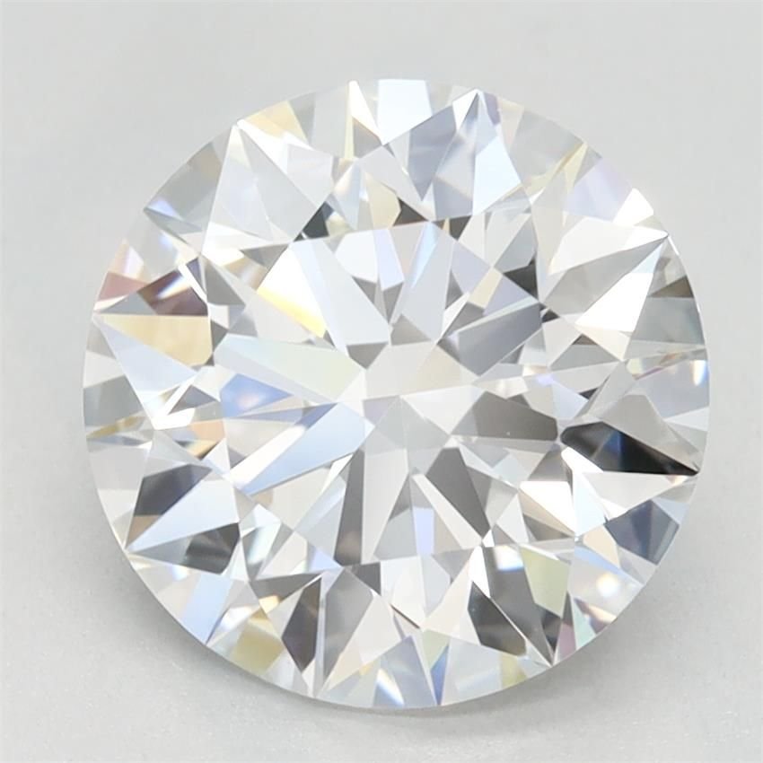 2.52ct D VVS1 Rare Carat Ideal Cut Round Lab Grown Diamond