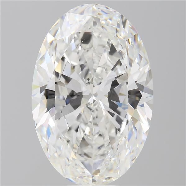 11.86ct F VVS2 Rare Carat Ideal Cut Oval Lab Grown Diamond