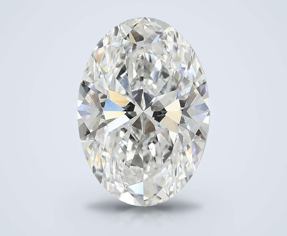 4.00 Carat Oval Lab Diamond