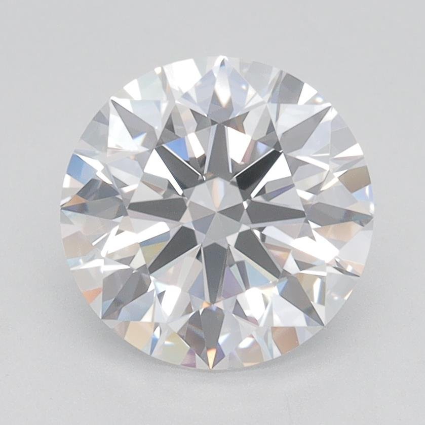 2.07ct D VS1 Rare Carat Ideal Cut Round Lab Grown Diamond