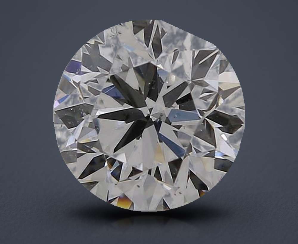0.70 Carat Round Natural Diamond