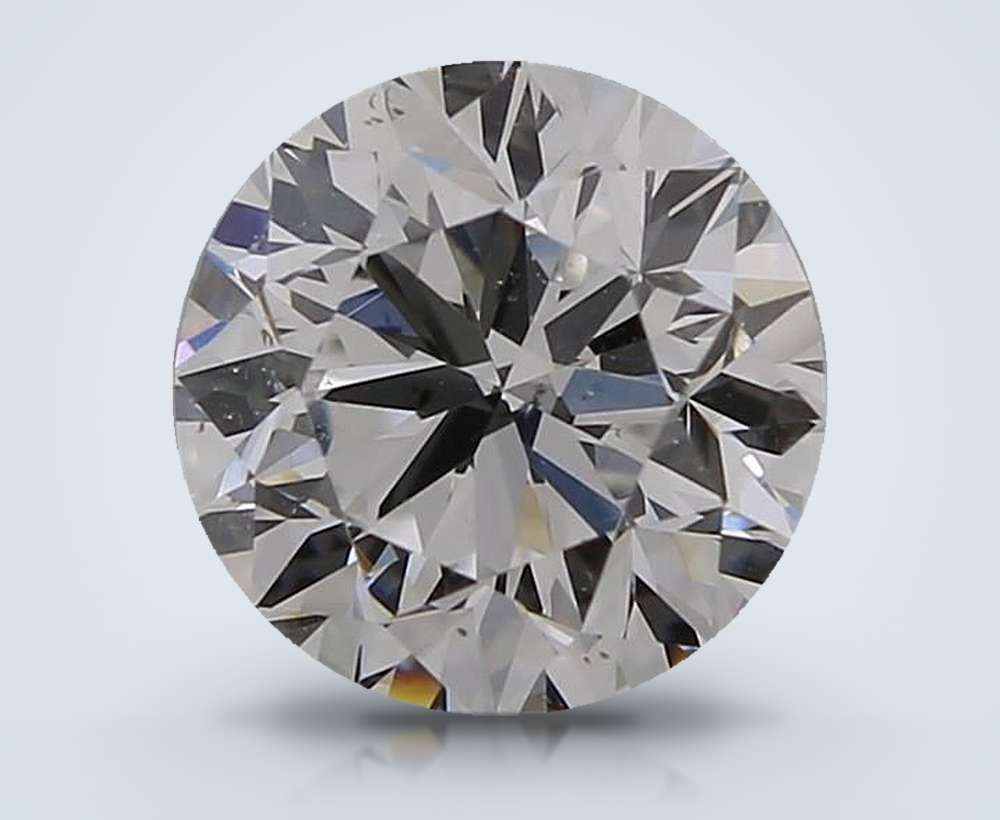 0.70 Carat Round Natural Diamond