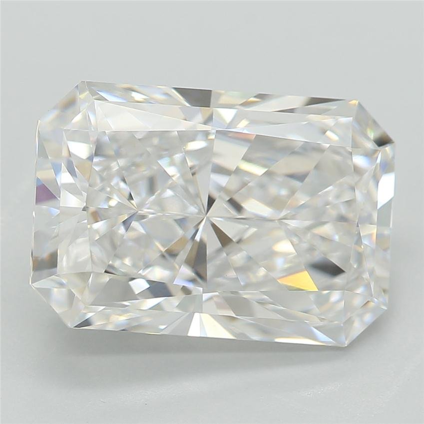 3.75ct E VVS2 Rare Carat Ideal Cut Radiant Lab Grown Diamond