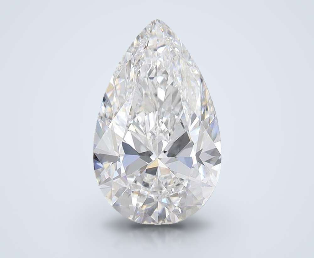 1.90 Carat Pear Lab Diamond