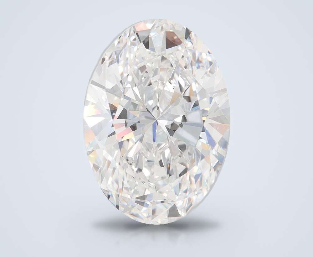 6.47 Carat Oval Lab Diamond
