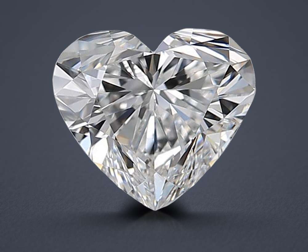 0.71 Carat Heart Natural Diamond