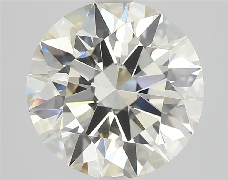 2.14ct K VVS1 Rare Carat Ideal Cut Round Diamond