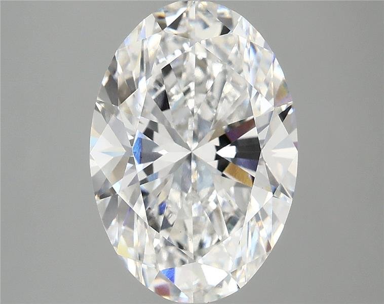 4.42 Carat Oval Lab Diamond