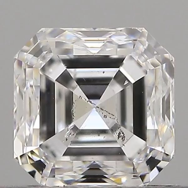 0.70ct E SI2 Very Good Cut Asscher Diamond