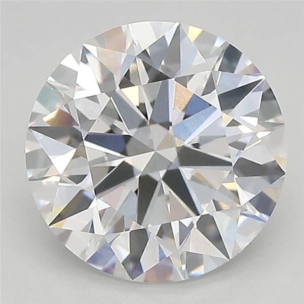 2.92ct D VVS2 Rare Carat Ideal Cut Round Lab Grown Diamond