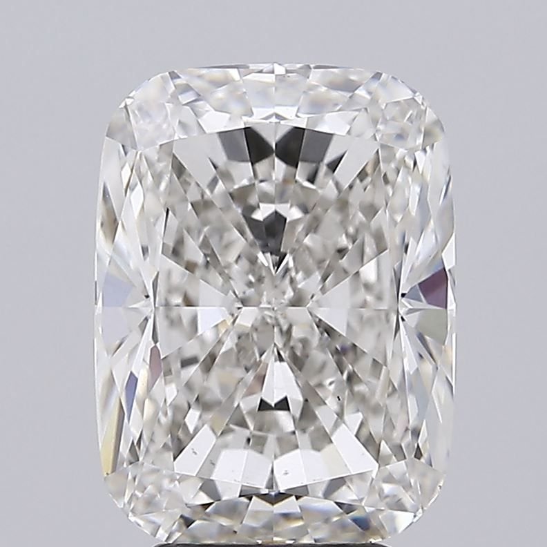 5.04ct H VS2 Very Good Cut Cushion Lab Grown Diamond