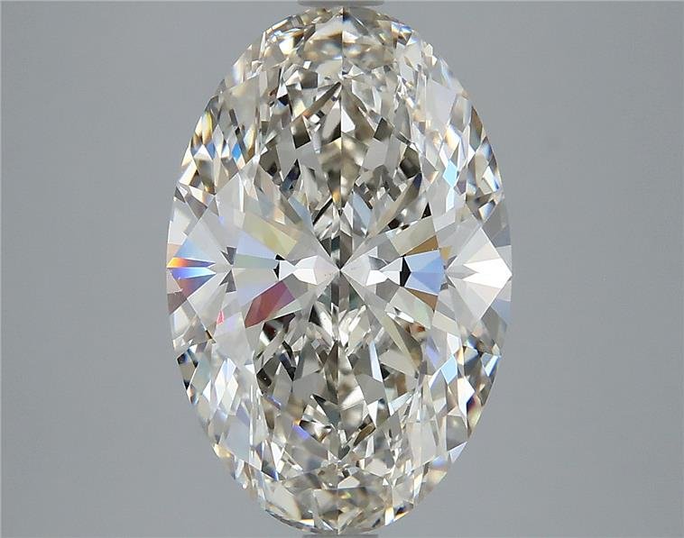 4.55ct I VS1 Rare Carat Ideal Cut Oval Lab Grown Diamond