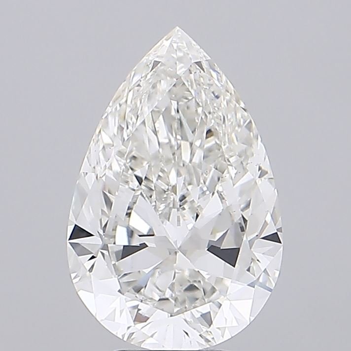 6.00 Carat Pear Lab Diamond