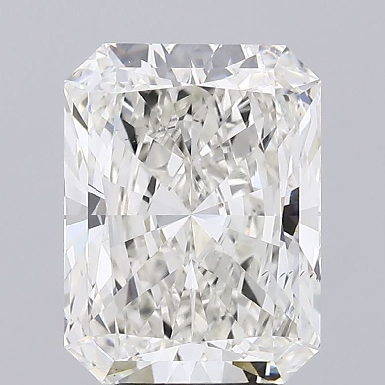 5.16ct H VS2 Rare Carat Ideal Cut Radiant Lab Grown Diamond