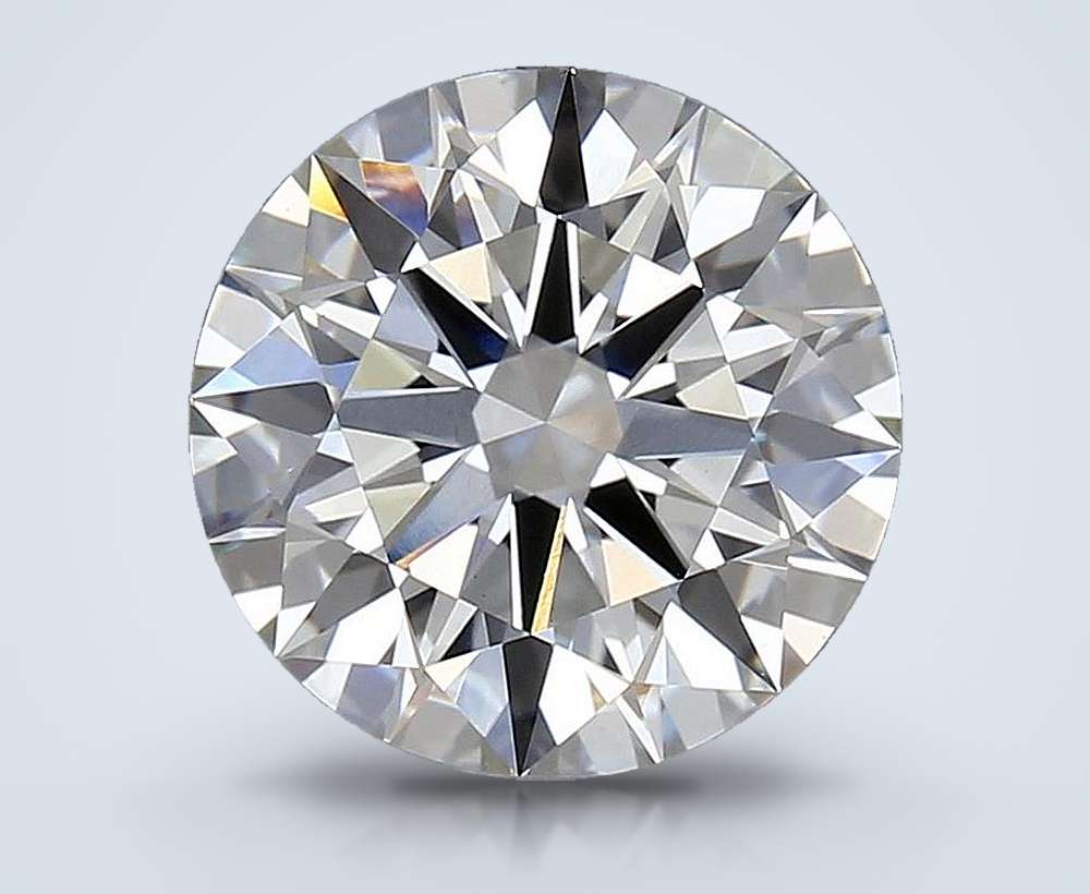 3.71 Carat Round Lab Diamond