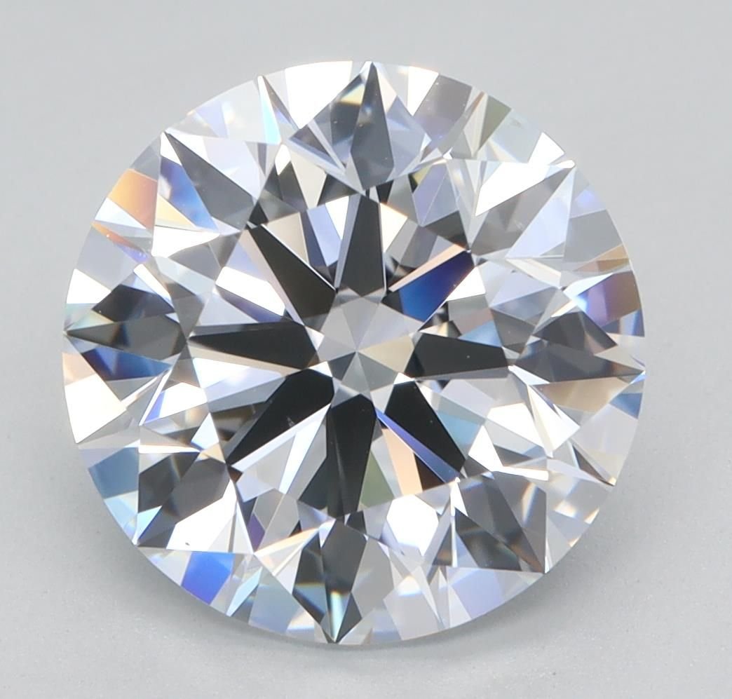 3.45ct E VS1 Rare Carat Ideal Cut Round Lab Grown Diamond