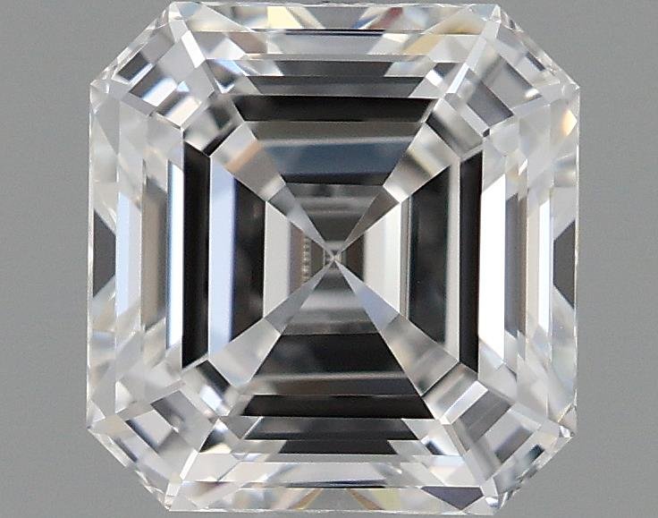 0.79ct E VVS2 Rare Carat Ideal Cut Asscher Lab Grown Diamond