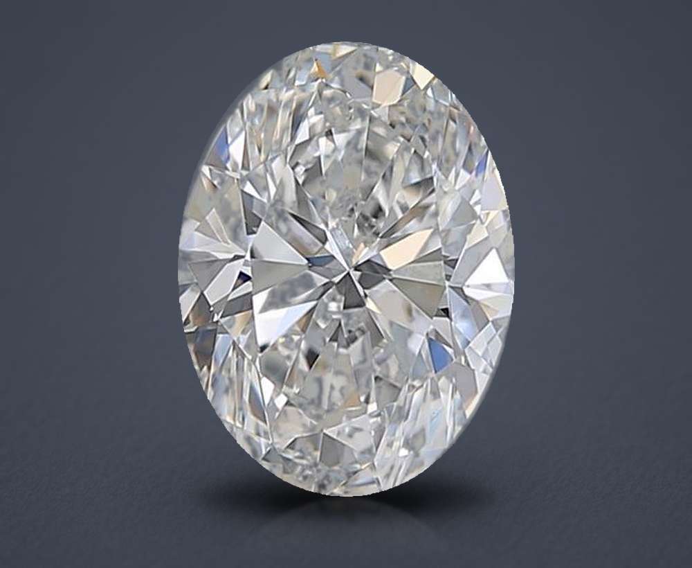 0.90 Carat Oval Natural Diamond
