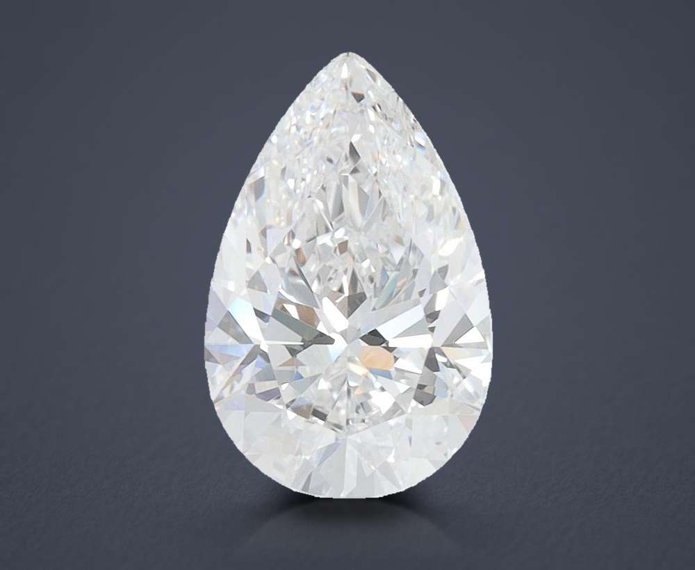 2.07 Carat Pear Lab Diamond