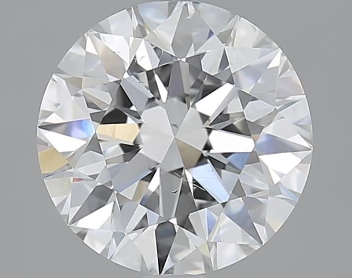 3.01ct F SI1 Rare Carat Ideal Cut Round Diamond