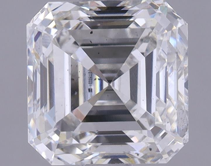 1.45ct F SI1 Rare Carat Ideal Cut Asscher Lab Grown Diamond