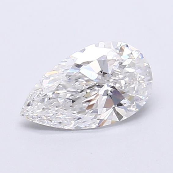 0.56ct D VVS2 Rare Carat Ideal Cut Pear Lab Grown Diamond