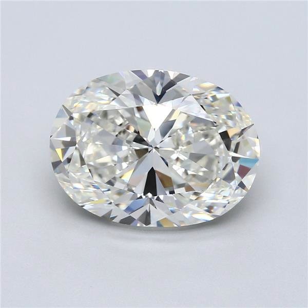 5.00ct I VVS2 Very Good Cut Oval Diamond