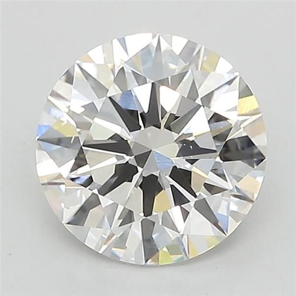 2.06ct D VS2 Rare Carat Ideal Cut Round Lab Grown Diamond