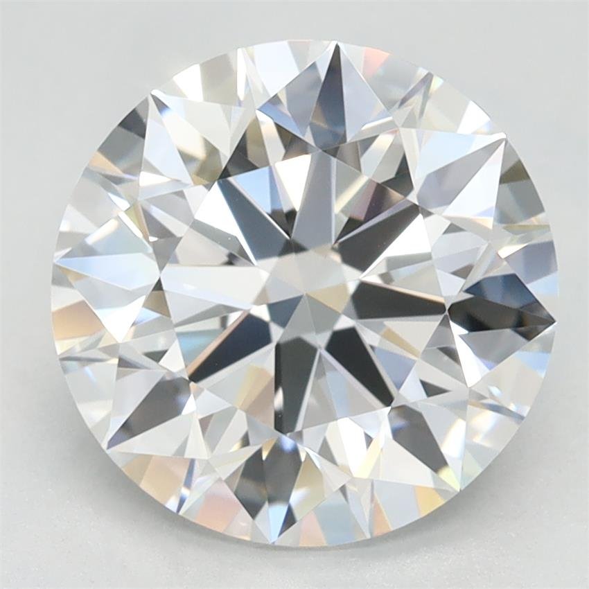 2.89ct E VVS1 Rare Carat Ideal Cut Round Lab Grown Diamond