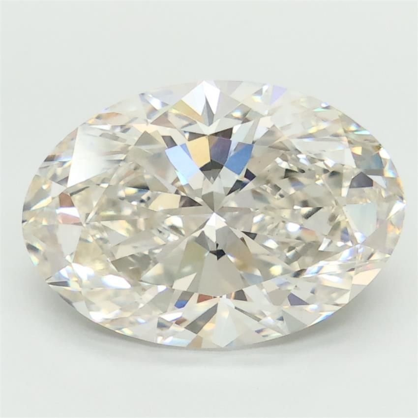 5.12ct H VS1 Rare Carat Ideal Cut Oval Lab Grown Diamond
