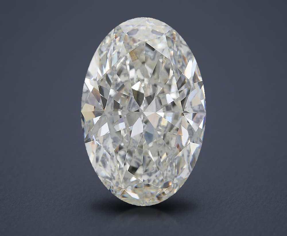 10.01 Carat Oval Lab Diamond