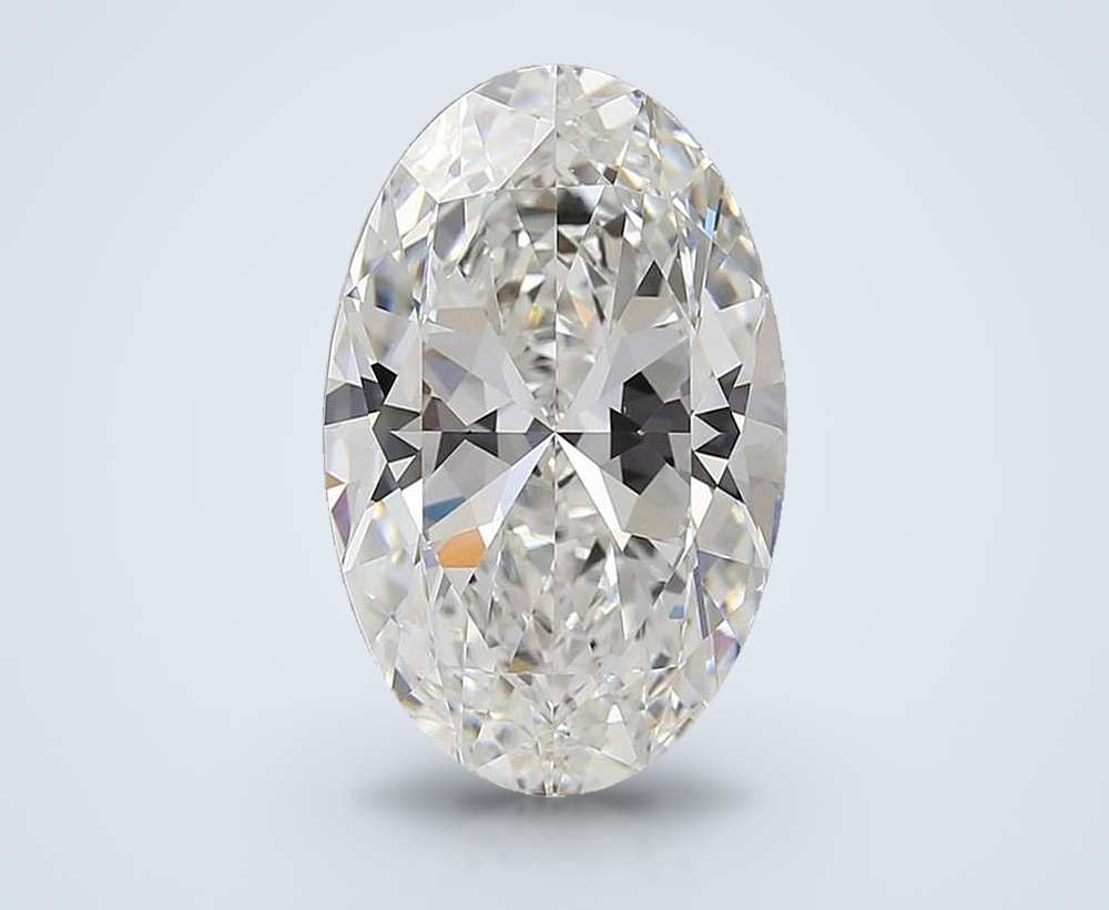 6.51 Carat Oval Lab Diamond