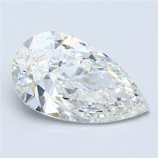 3.01ct I SI1 Excellent Cut Pear Diamond