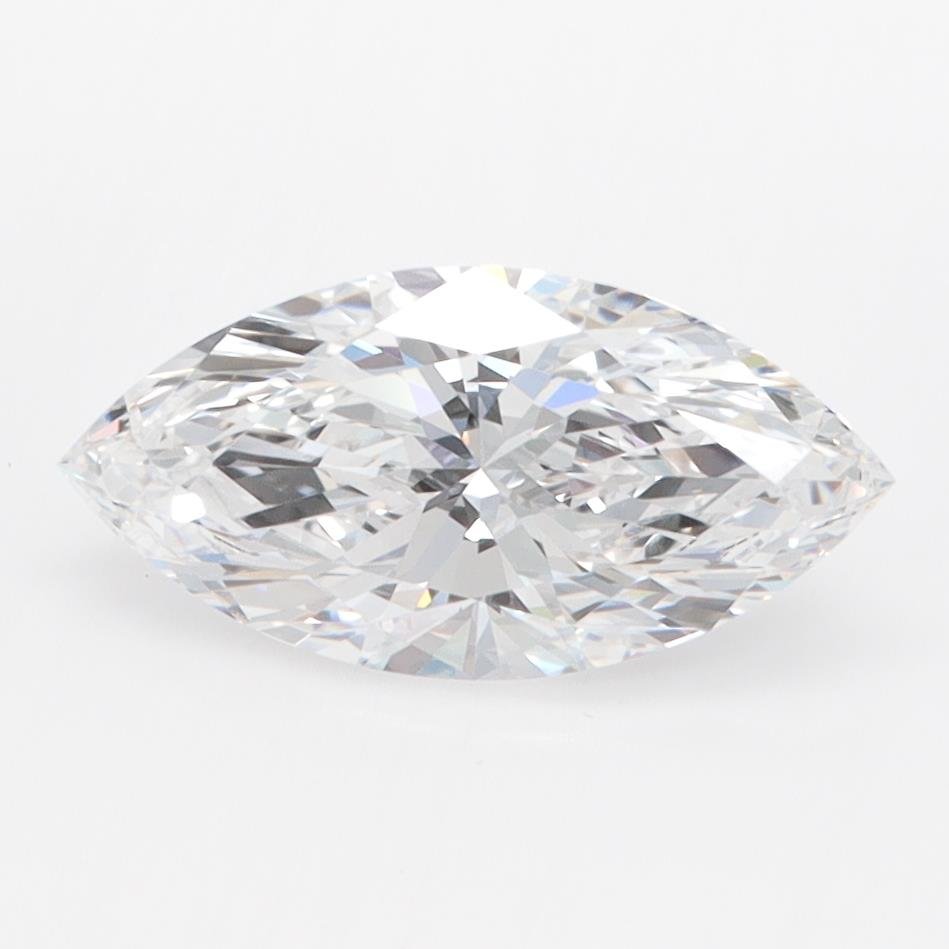 1.37ct D VVS1 Rare Carat Ideal Cut Marquise Lab Grown Diamond