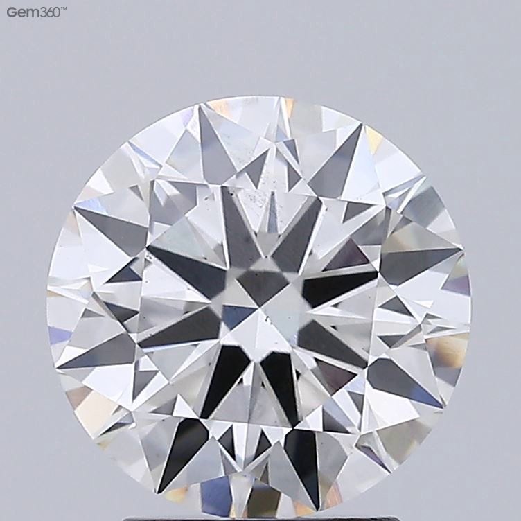 2.60ct I VS2 Rare Carat Ideal Cut Round Lab Grown Diamond