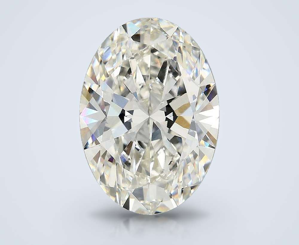 4.00 Carat Oval Lab Diamond