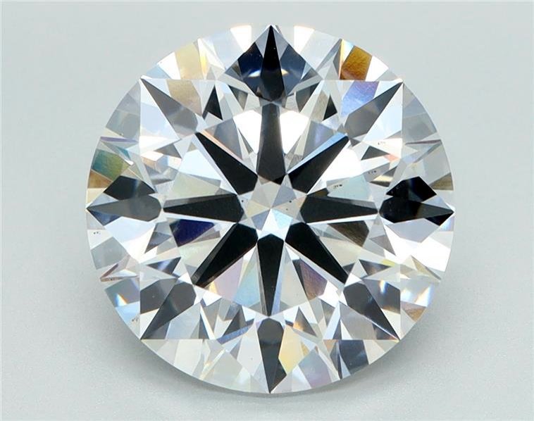 5.02ct D VS2 Rare Carat Ideal Cut Round Lab Grown Diamond