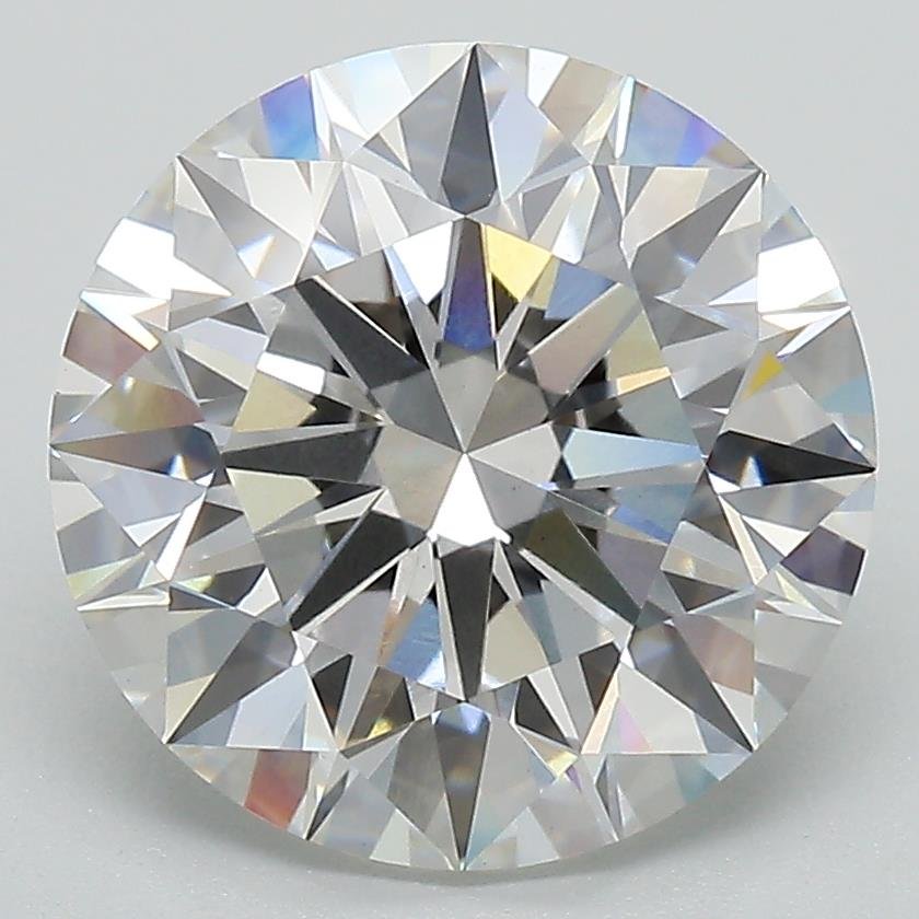 4.54ct F VS1 Rare Carat Ideal Cut Round Lab Grown Diamond